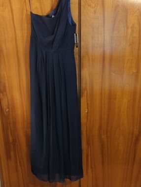 Weddington Way Navy One-Shoulder Maxi Dress